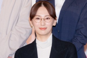 『女神（テミス）の教室〜リーガル青春白書〜』制作発表に出席した北川景子