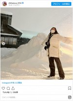 新山千春の娘、もあ ※「新山千春」インスタグラム