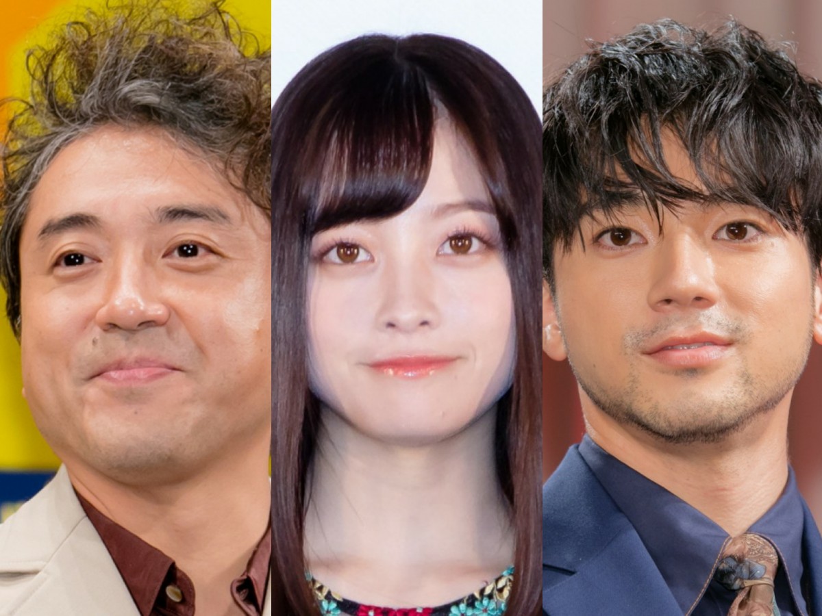 (左から)ムロツヨシ、橋本環奈、山田裕貴