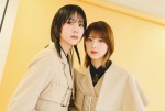 （左から）櫻坂46・土生瑞穂、関有美子