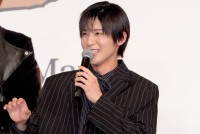 『滝沢歌舞伎 ZERO FINAL』製作発表記者会見に登壇した目黒蓮