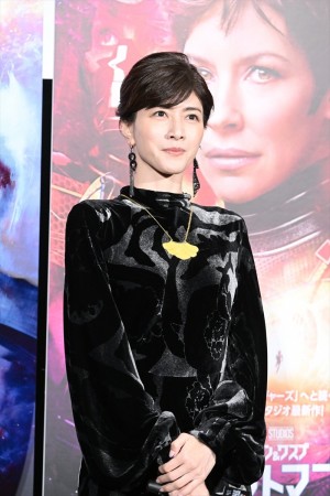 内田有紀、映画『アントマン＆ワスプ：クアントマニア』東京・完成披露試写会に登場
