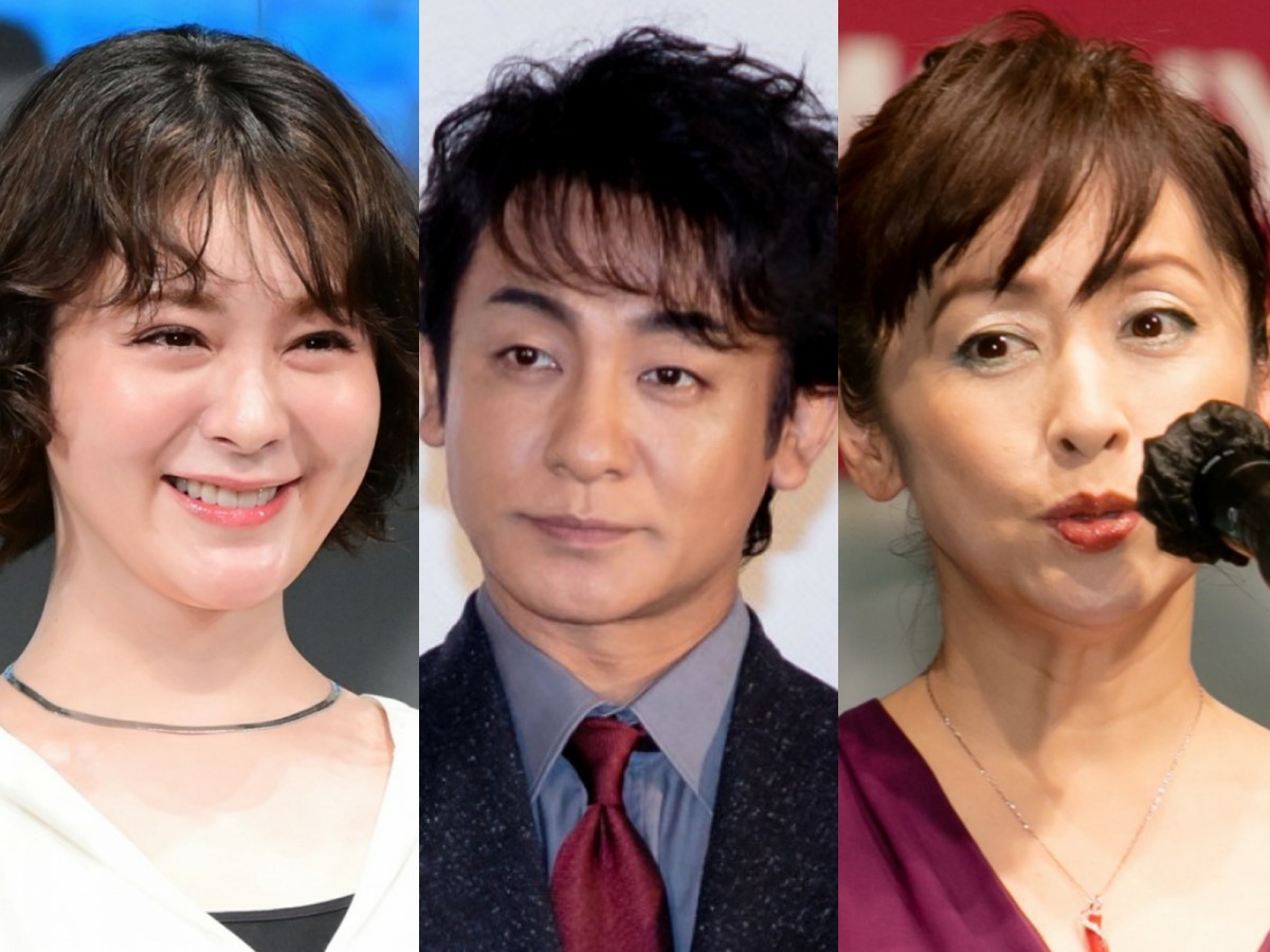 (左から)貫地谷しほり、片岡愛之助、斉藤由貴