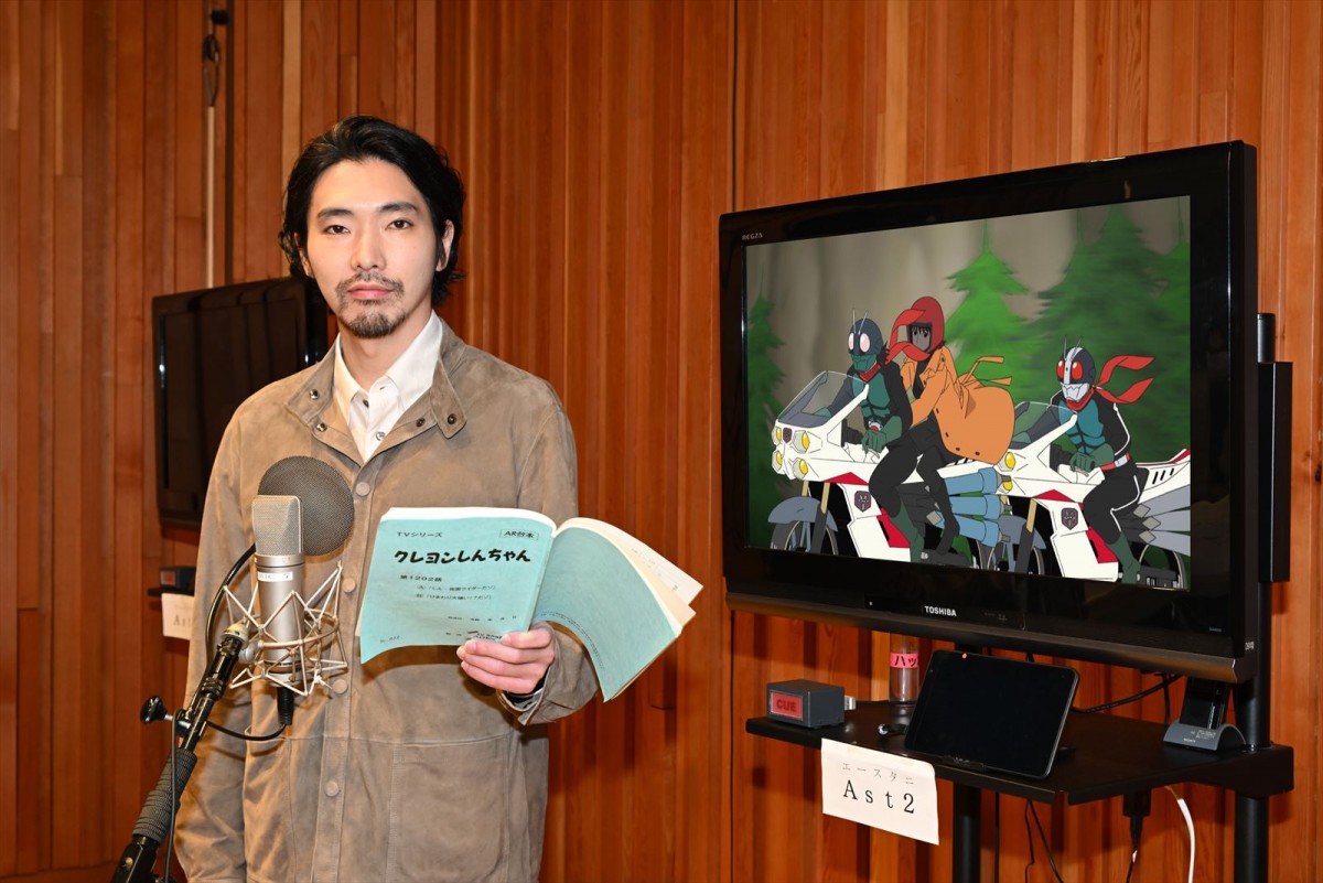 池松壮亮、浜辺美波、柄本佑がしんちゃんの世界に登場！　『クレヨンしんちゃん』×『シン・仮面ライダー』コラボエピソード放送決定