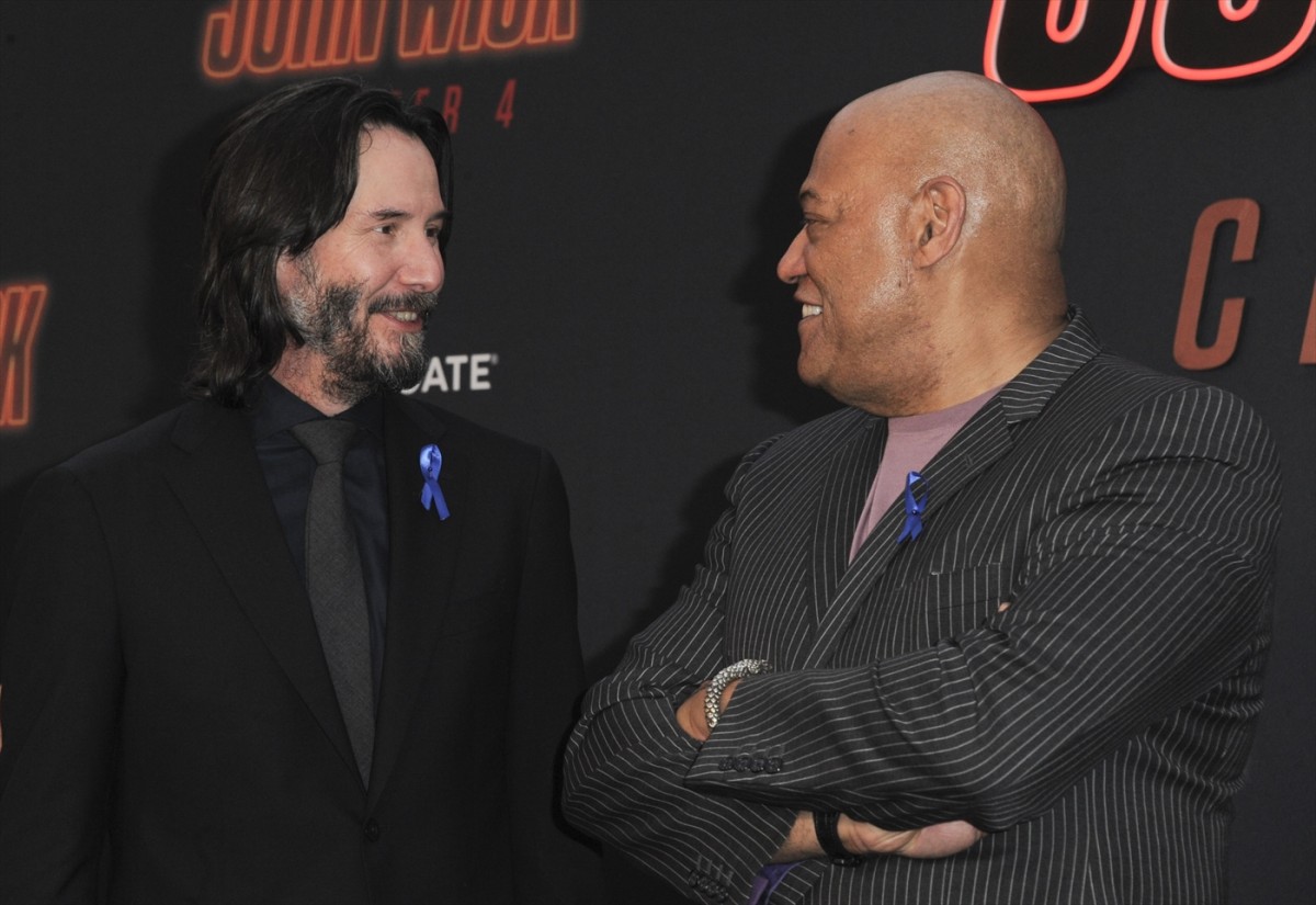 『ジョン・ウィック』プレミアでランス・レディックさんを偲ぶブルーリボン　真田広之も登場