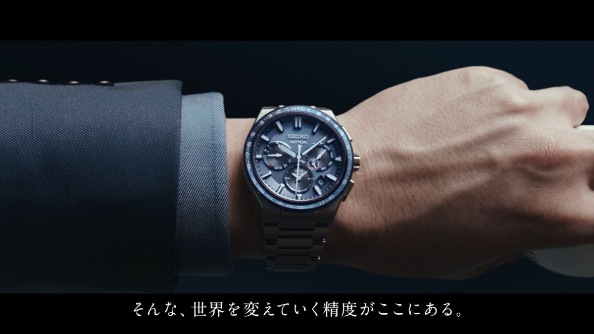 大谷翔平選手が分針の上で二刀流の躍動！　「セイコー アストロン」新WEBCM、4.1公開