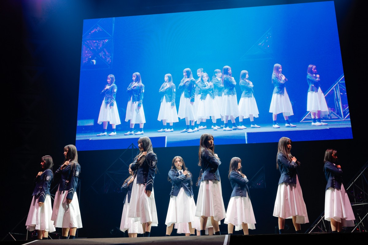 櫻坂46・三期生11名が「おもてなし会」開催　早くも圧巻パフォーマンス　スピーチでは涙するメンバーも