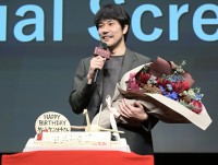 松山ケンイチ、映画『ロストケア』Special Screeningイベントに登場