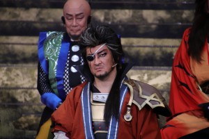 アーロン役・中村獅童、『新作歌舞伎 ファイナルファンタジーX』初日前会見に登場