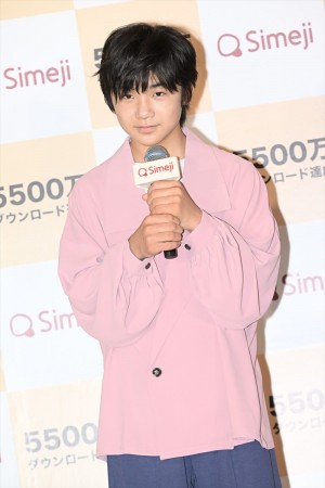 寺田心、『Simeji新機能キーボードジャック＆クロちゃんコラボ発表会』に登場