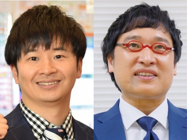 (左から)オードリー・若林正恭、南海キャンディーズ・山里亮太