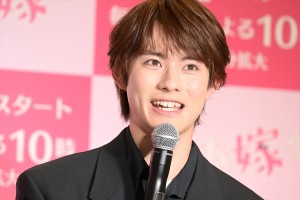 前田拳太郎、水10ドラマ『わたしのお嫁くん』制作発表に登場