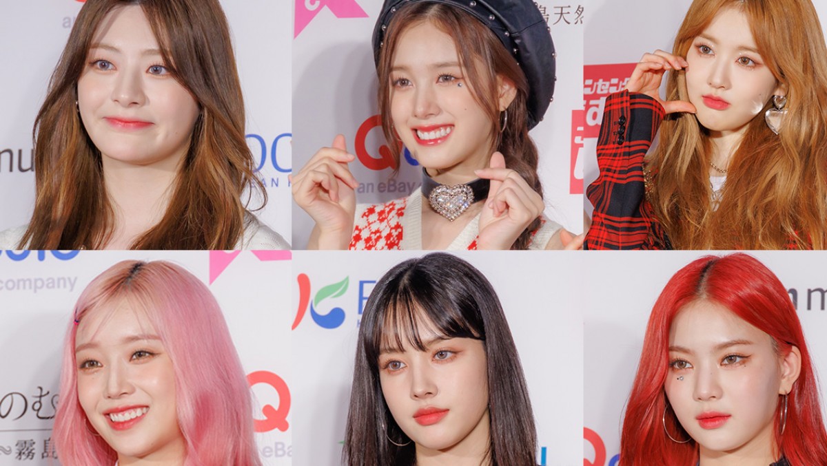 STAYC、“ミニスカ衣装”でレッドカーペット登場！ 4月に日本2ndシングル