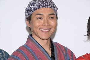 白川裕二郎、Vシネクスト『忍風戦隊ハリケンジャーでござる！シュシュッと 20th anniversary』完成披露舞台挨拶に登場