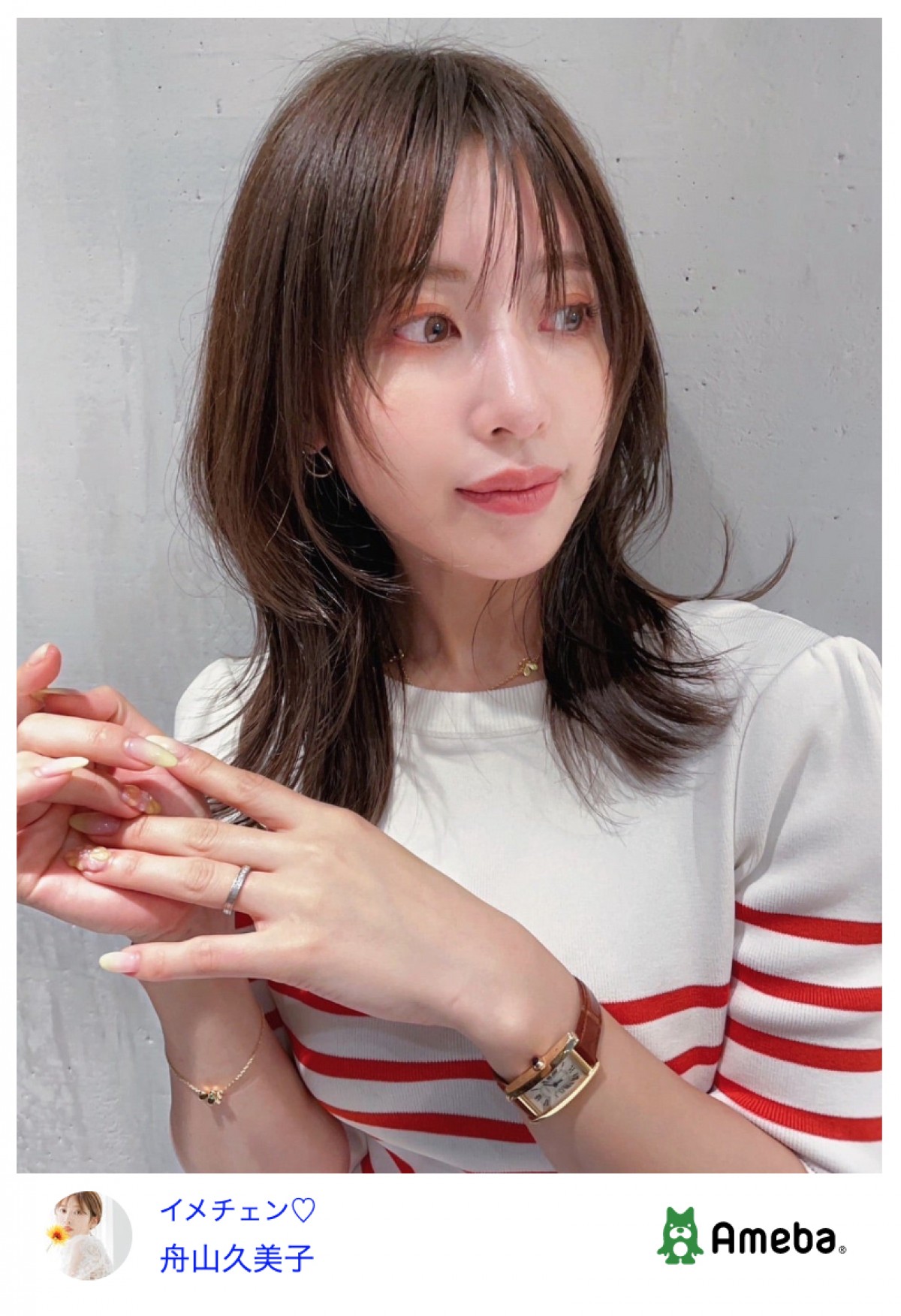 “くみっきー”舟山久美子、髪ばっさり15cmカット「可愛すぎる」「一気に目が覚めました」反響