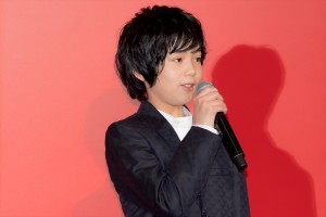 柊木陽太、映画『怪物』完成披露試写会に登場