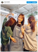 【写真】葉月里緒奈、18歳愛娘＆姪っ子と3ショット