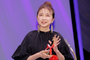 風吹ジュン、第32回日本映画批評家大賞 授賞式に登場