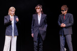 TM NETWORK、『劇場版シティーハンター 天使の涙(エンジェルダスト)』プレス発表イベントに登場