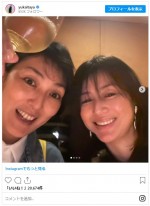 板谷由夏の映画賞受賞を祝福する井川遥　※「板谷由夏」インスタグラム