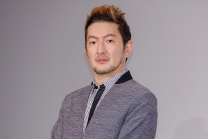 中村獅童、映画『怪物』初日舞台挨拶に登場