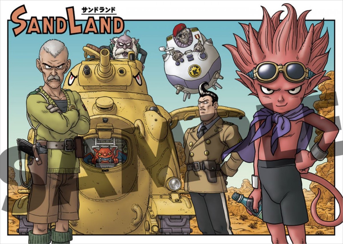『SAND LAND』入場者プレゼントに鳥山明描き下ろしアートボード！　『スーパードラゴンボールヒーローズ』コラボカードも