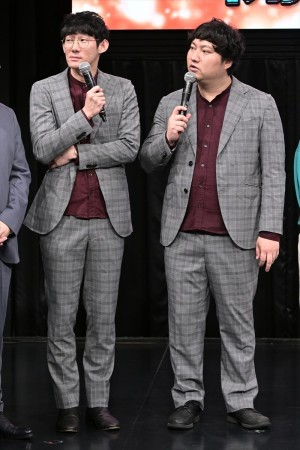 ロングコートダディ、『M-1グランプリ2023』開催会見に登場