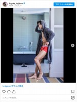 梶原颯、バキバキボディを公開　※「梶原颯」インスタグラム