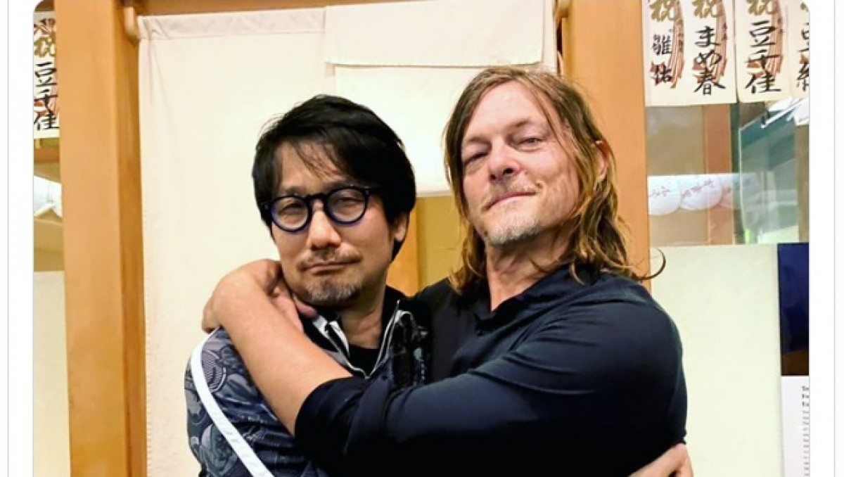 小島秀夫監督、俳優ノーマン・リーダスとハグ「羨ましい