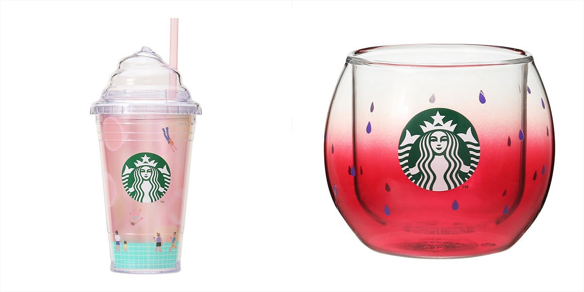 スタバ夏グッズ第3弾、7．12発売！　桃やスイカをデザインした夏らしいアイテム勢ぞろい