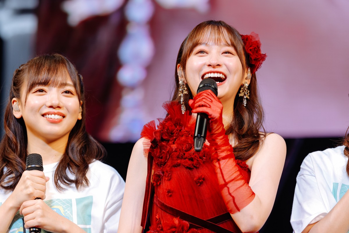 日向坂46・影山優佳「一期生でいられて幸せだった」　卒業セレモニーで大粒の涙