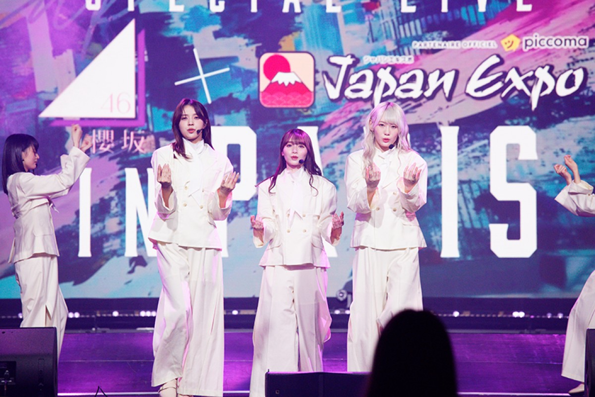 櫻坂46、フランス・パリで初海外イベント　1万5000人魅了　観客押し寄せ30分遅れスタート