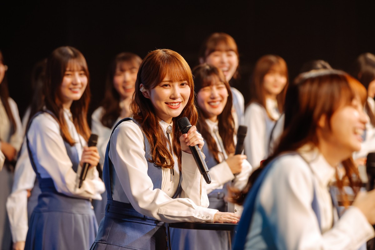 日向坂46・影山優佳「一期生でいられて幸せだった」　卒業セレモニーで大粒の涙
