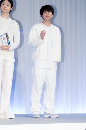 間宮祥太朗、花王「新・洗たく洗剤発表会」に登場