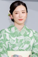 永野芽郁、映画『こんにちは、母さん』完成披露試写会に登場