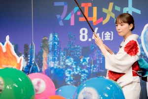 川口春奈、映画『マイ・エレメント』公開直前夏祭りイベントに登場