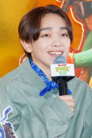 世琉弥、映画『ミュータント・タートルズ：ミュータント・パニック！』日本語吹替版完成報告会見に登場