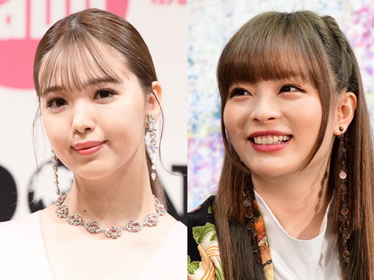 (左から)藤田ニコル、きゃりーぱみゅぱみゅ