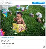 リアーナの15カ月の息子RZAくん　※「リアーナ」インスタグラム