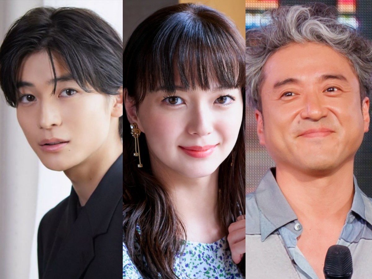 (左から)高橋文哉、多部未華子、ムロツヨシ