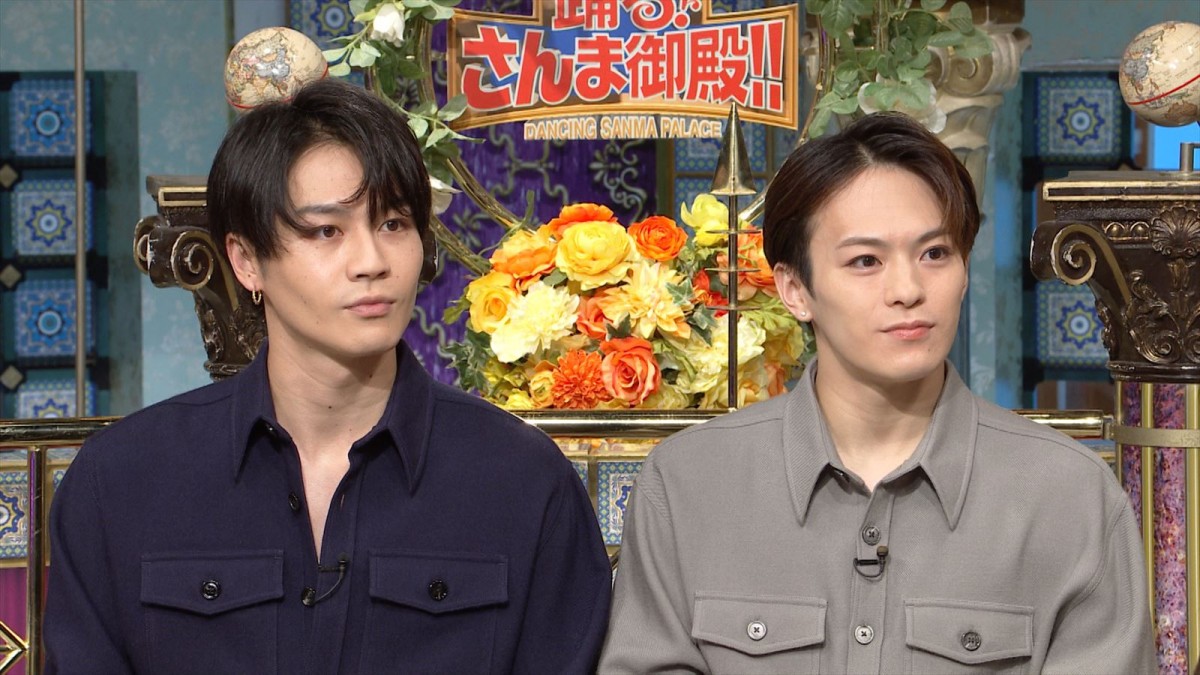 トラジャ・松田元太＆松倉海斗、“長すぎる沈黙”にさんま困惑「死んでる？」　今夜の『さんま御殿』