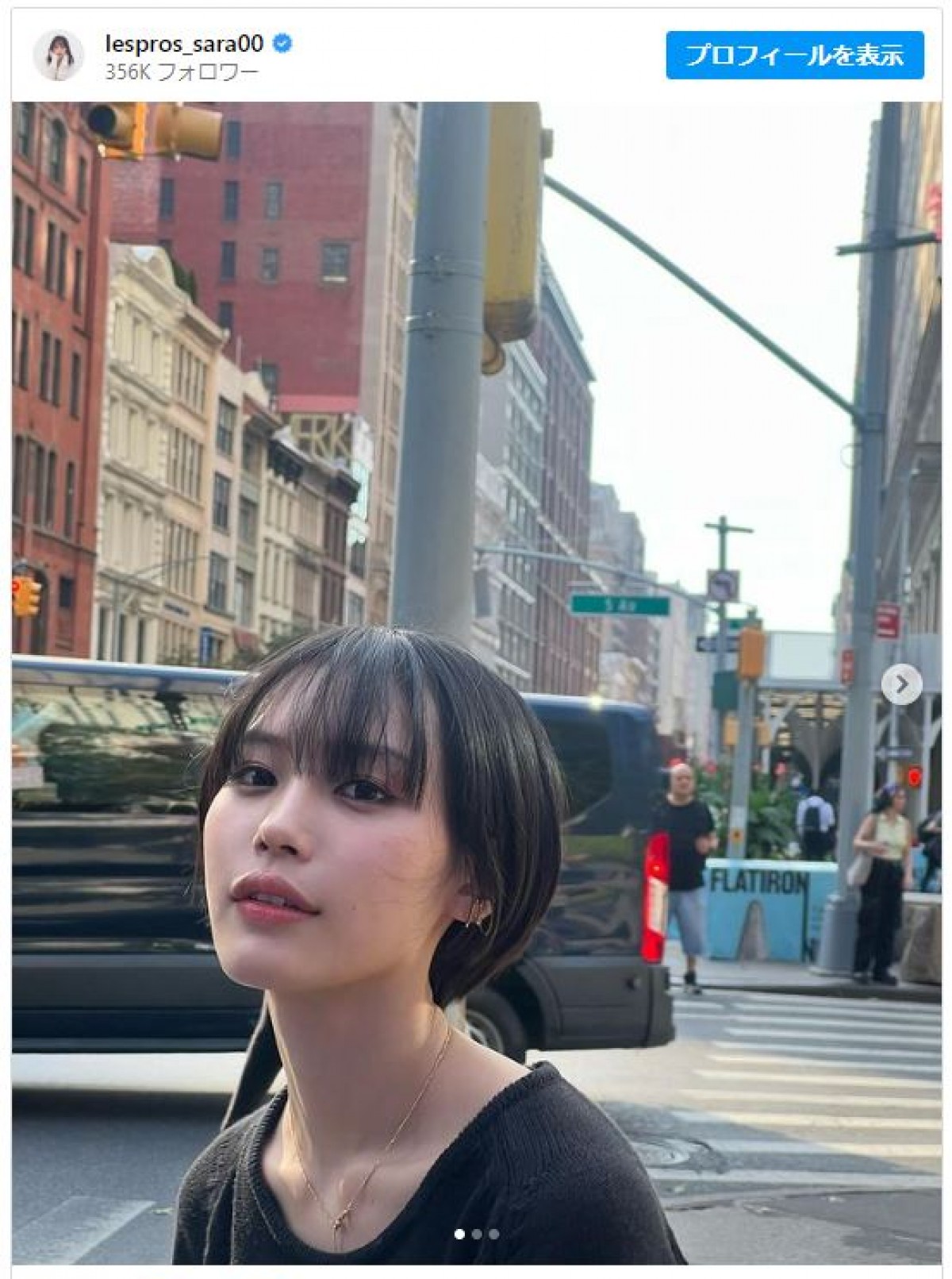 南沙良が”初のショートカット姿”　イメージ激変ぶりに反響