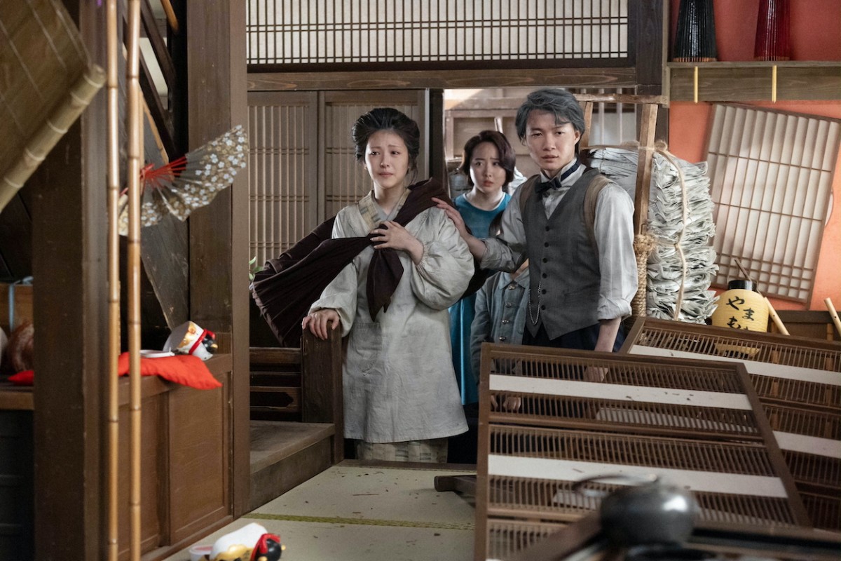 明日の『らんまん』“万太郎”神木隆之介、家族の無事を確認も標本や原稿は無惨な姿に