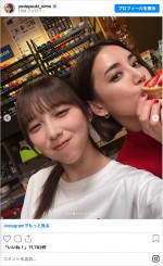 与田祐希と藤井夏恋　※「乃木坂46・与田祐希」インスタグラム