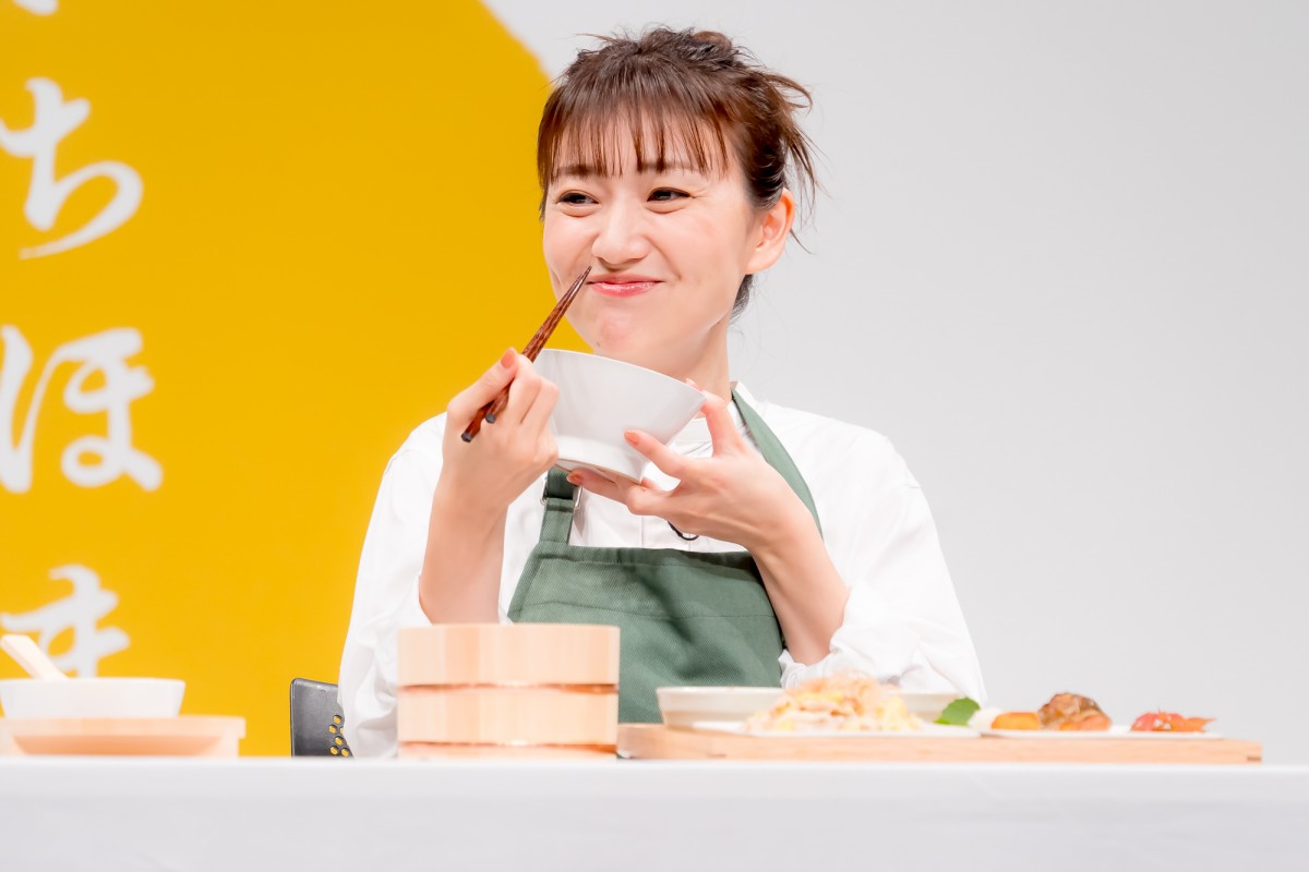 大島優子、第1子出産後初の公の場　子どもはお米大好き「舌が肥えちゃう」