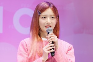 IVE・REI、韓国コスメブランド「PEACH C」日本本格上陸記念イベントに登場