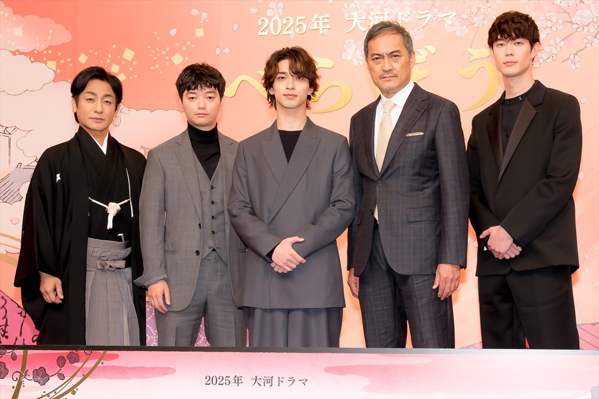 渡辺謙、2025年大河『べらぼう』で田沼意次役「イメージを払拭してまったく違う人物像をお届けできれば」