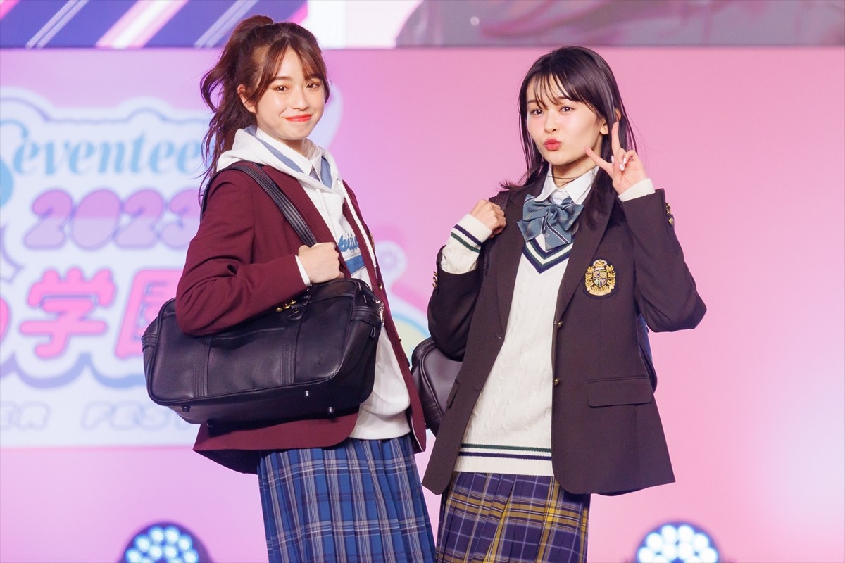 乃木坂46・久保史緒里＆日向坂46・小坂菜緒がランウェイに登場「最高の夏の思い出を作りたい」