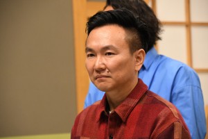 かまいたち・山内健司、『ジョンソン』囲み取材に登場