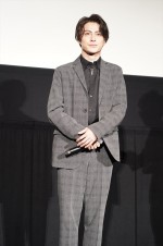 映画『TOKYO,I LOVE YOU』完成披露舞台あいさつより松村龍之介